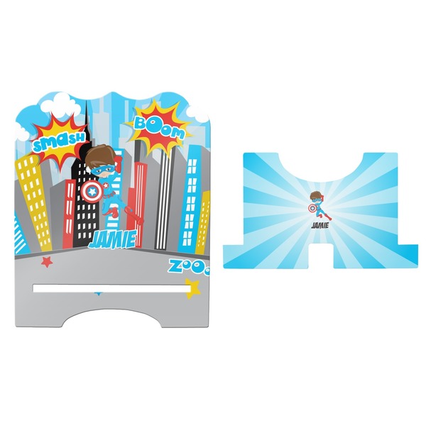 Superhero in the City Stylized Tablet Stand - Apvl