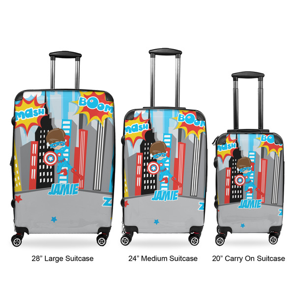 Superhero in the City Suitcase Set 1 - APPROVAL