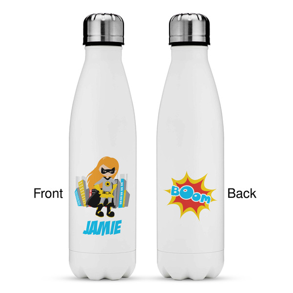 Superhero in the City Tapered Water Bottle - Apvl