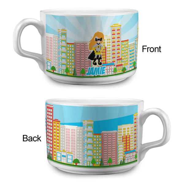 Superhero in the City Tea Cup - Single Apvl