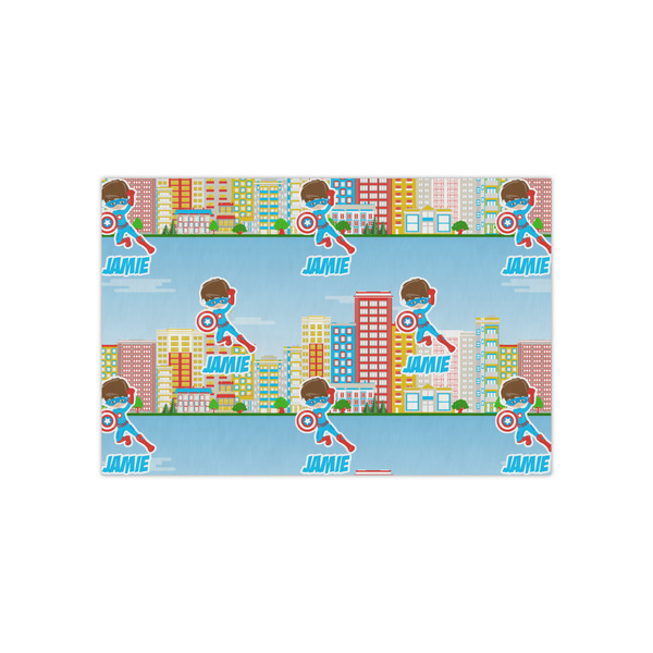 Custom Superhero in the City Tissue Paper Sheets - Small - Lightweight (Personalized)