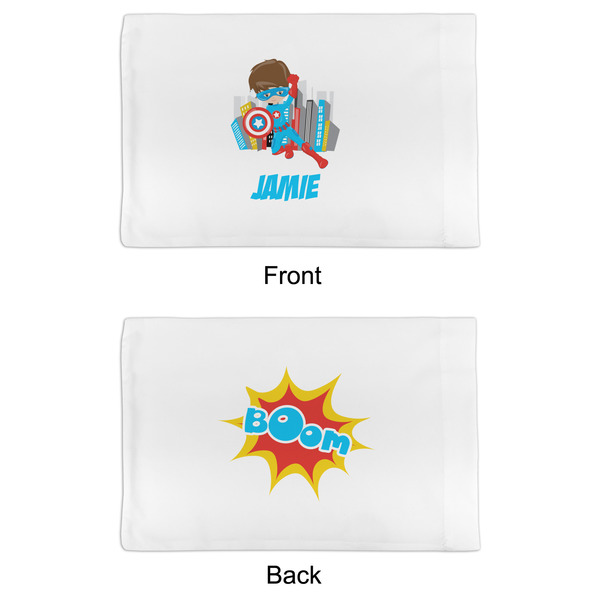 Superhero in the City Toddler Pillow Case - APPROVAL (partial print)