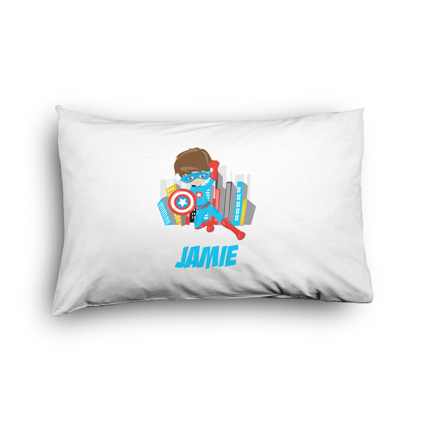 Custom Superhero in the City Pillow Case - Toddler - Graphic (Personalized)