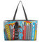 Superhero in the City Tote w/Black Handles - Front View