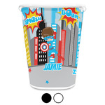 Superhero in the City Waste Basket (Personalized)