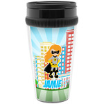 Superhero in the City Acrylic Travel Mug without Handle (Personalized)