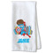 Superhero in the City Kitchen Towel - Waffle Weave - Partial Print (Personalized)