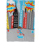 Superhero in the City Waffle Weave Towel - Full Color Print - Approval Image