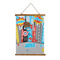 Superhero in the City Wall Hanging Tapestry (Personalized)