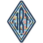 Superhero in the City Monogram Decal - Small (Personalized)