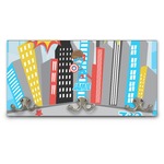 Superhero in the City Wall Mounted Coat Rack (Personalized)