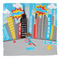Superhero in the City Washcloth - Front - No Soap