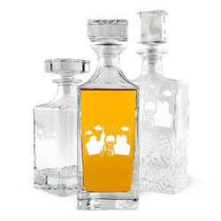 Superhero in the City Whiskey Decanter
