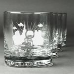 Superhero in the City Whiskey Glasses (Set of 4)