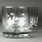 Superhero in the City Whiskey Glasses (Set of 4)