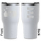 Superhero in the City White RTIC Tumbler - Front and Back