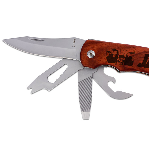 Superhero in the City Wrench Multi-tool - DETAIL (knife end)