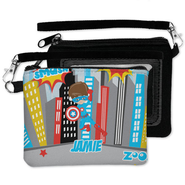 Superhero in the City Wristlet ID Cases - MAIN