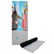 Superhero in the City Yoga Mat with Black Rubber Back Full Print View