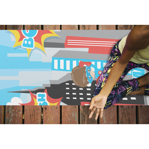 Superhero in the City Yoga Mats - LIFESTYLE