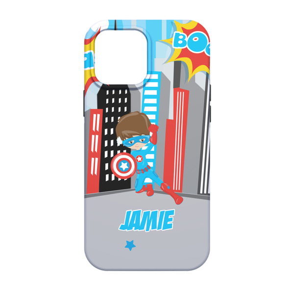 Superhero in the City iPhone 13 Tough Case - Back