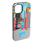 Superhero in the City iPhone Case - Rubber Lined (Personalized)