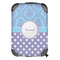 Purple Damask & Dots 13" Hard Shell Backpacks - FRONT