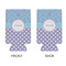 Purple Damask & Dots 16oz Can Sleeve - APPROVAL