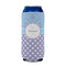 Purple Damask & Dots 16oz Can Sleeve - FRONT (on can)