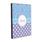 Purple Damask & Dots Wood Prints (Personalized)