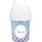 Purple Damask & Dots Baby Sippy Cup (Personalized)