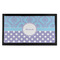 Purple Damask & Dots Bar Mat - Small (Personalized)
