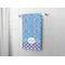 Purple Damask & Dots Bath Towel - LIFESTYLE