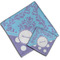 Purple Damask & Dots Cloth Napkins - Personalized Lunch & Dinner (PARENT MAIN)