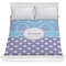 Purple Damask & Dots Comforter - Full / Queen (Personalized)