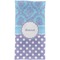 Purple Damask & Dots Crib Comforter/Quilt - Apvl