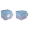 Purple Damask & Dots Cubic Gift Box - Approval