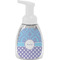 Purple Damask & Dots Foam Soap Bottle (Personalized)