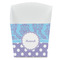 Purple Damask & Dots French Fry Favor Boxes (Personalized)