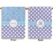 Purple Damask & Dots House Flags - Double Sided - APPROVAL