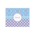 Purple Damask & Dots 252 pc Jigsaw Puzzle (Personalized)
