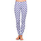 Purple Damask & Dots Ladies Leggings - Extra Large