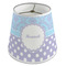 Purple Damask & Dots Empire Lamp Shade (Personalized)