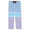 Purple Damask & Dots Mens Pajama Pants - XS
