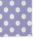 Purple Damask & Dots Microfiber Dish Rag - DETAIL