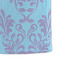 Purple Damask & Dots Microfiber Dish Towel - DETAIL