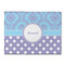 Purple Damask & Dots Microfiber Screen Cleaner (Personalized)