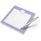Purple Damask & Dots Notepad - Main