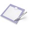 Purple Damask & Dots Notepad (Personalized)