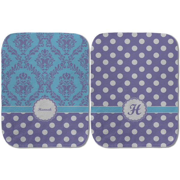 Purple Damask & Dots Old Burps - Approval